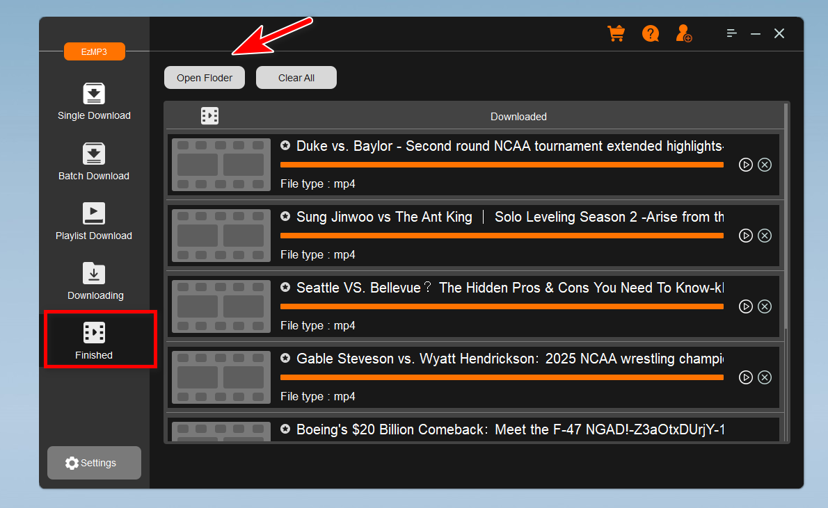 EzMP3 for YouTube Video Downloader